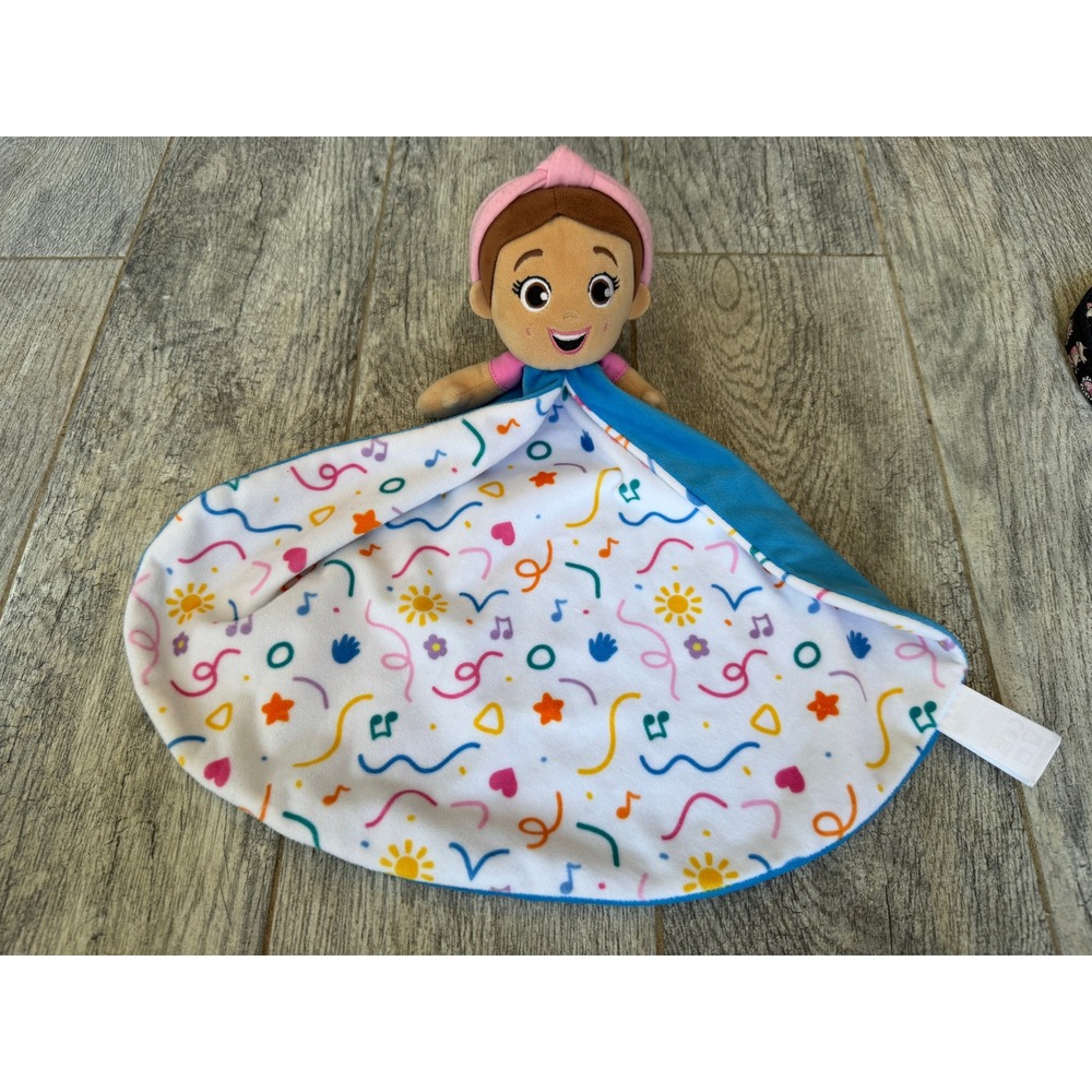Ms. Rachel Huggable Lovey Security Blanket Plush Stuffed Animal Doll Toy Sensory